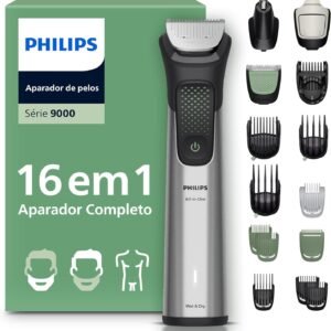 Versatilidade para cuidar do visual completo | Rosto, cabelo e corpo | 120 min sem fio | 100% À prova d'agua | MG9532/15
